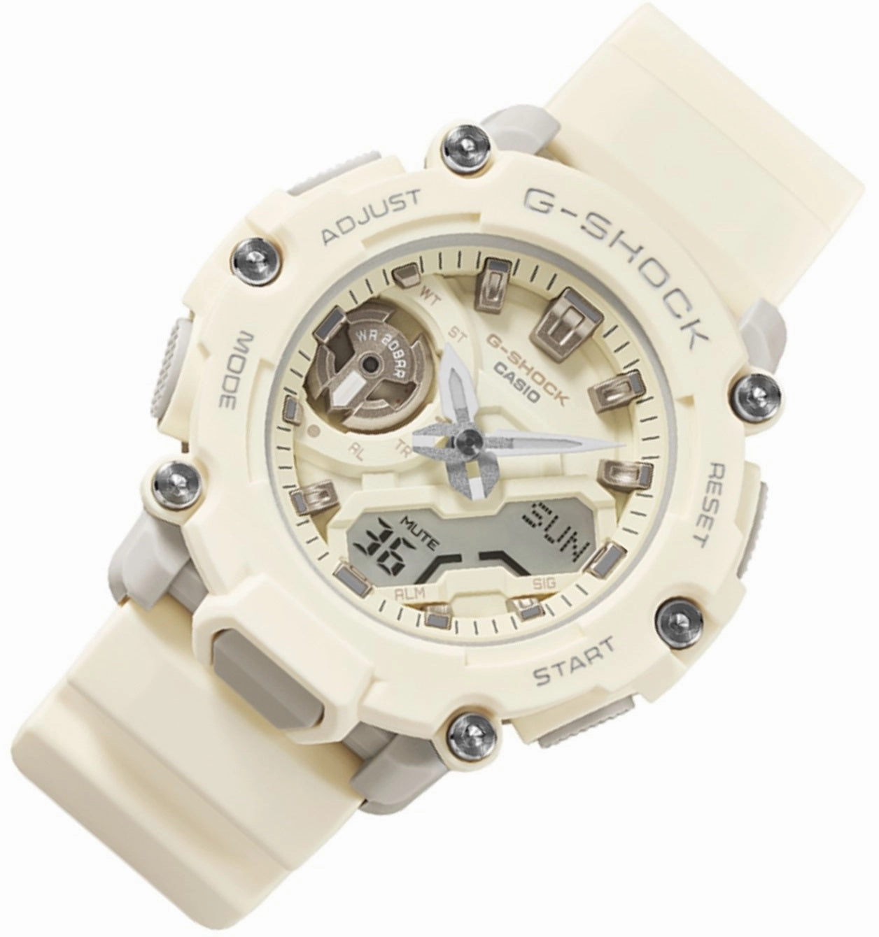 Casio G-shock GMA-S2200-7A Digital Analog Rubber Strap Watch
