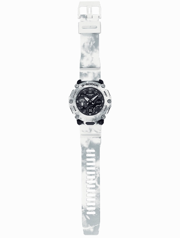Casio G-Shock Limited Edition SNOW CAMOUFLAGE Watch GA2200GC-7A