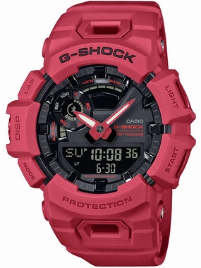 Casio G-Shock MOVE Power Trainer Vibrant Red Watch GBA900RD-4A