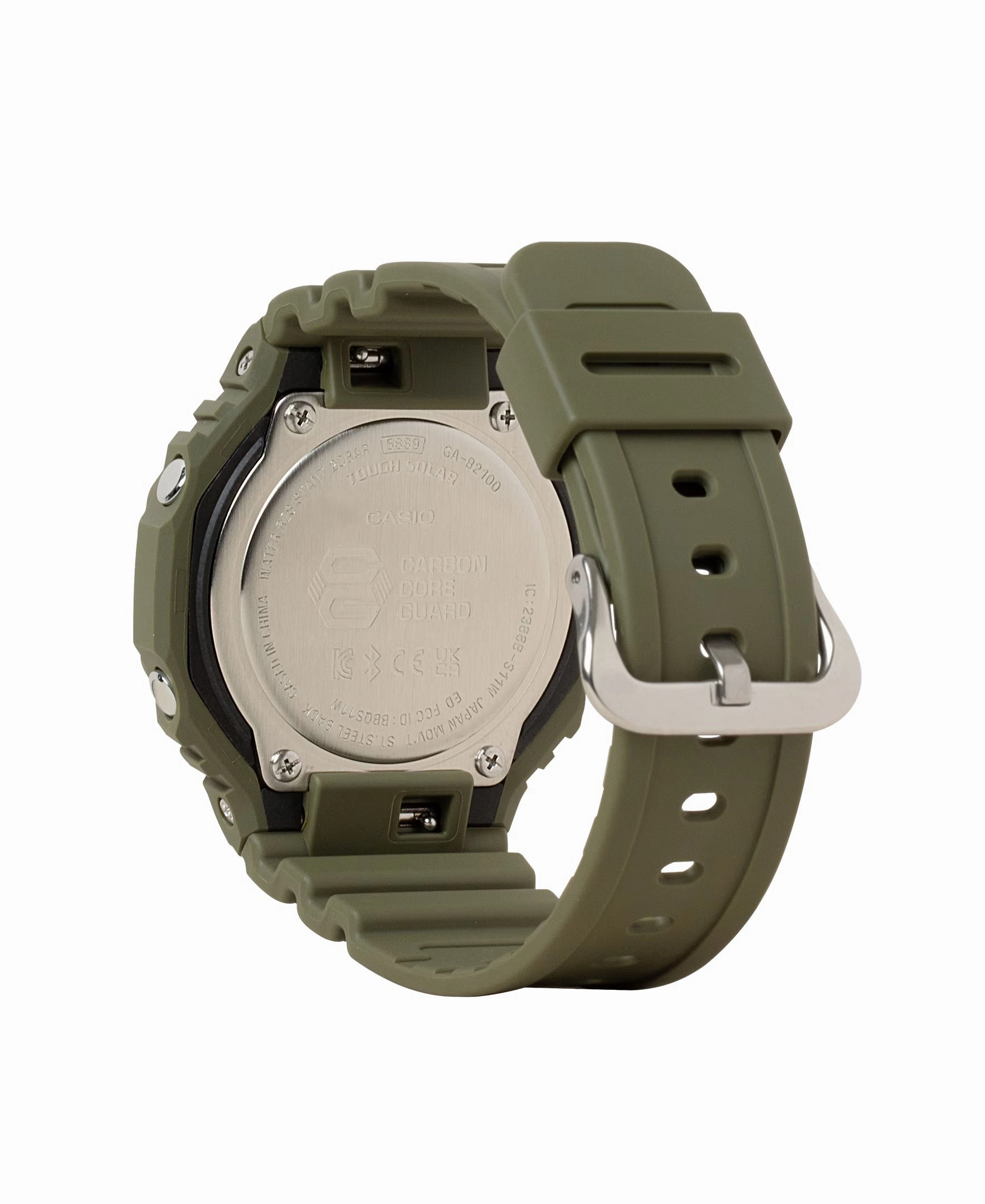 Casio G-SHOCK Smartphone Link and Tough Solar Power Watch Green GAB2100FC-3A