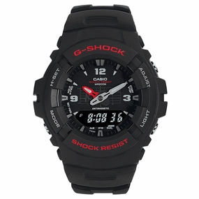 Casio G Shock Watch Classic Antimagnetic Digital Mens G-100-1BVMUR