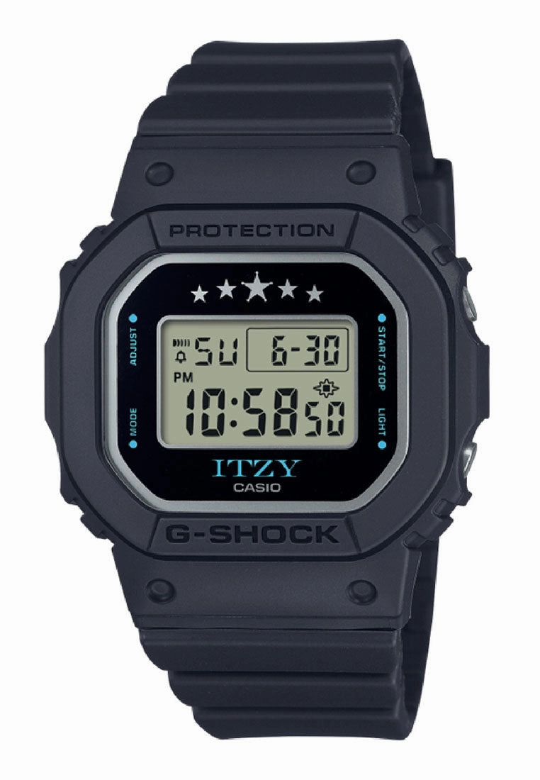 Casio G-shock Women GMD-S5610IT-1DR ITZY Collaboration Digital Rubber Strap Watch For Women
