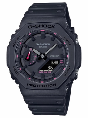 Casio G-Shock x BCRF Battling Breast Cancer Black Mens Watch GA2100P-1A