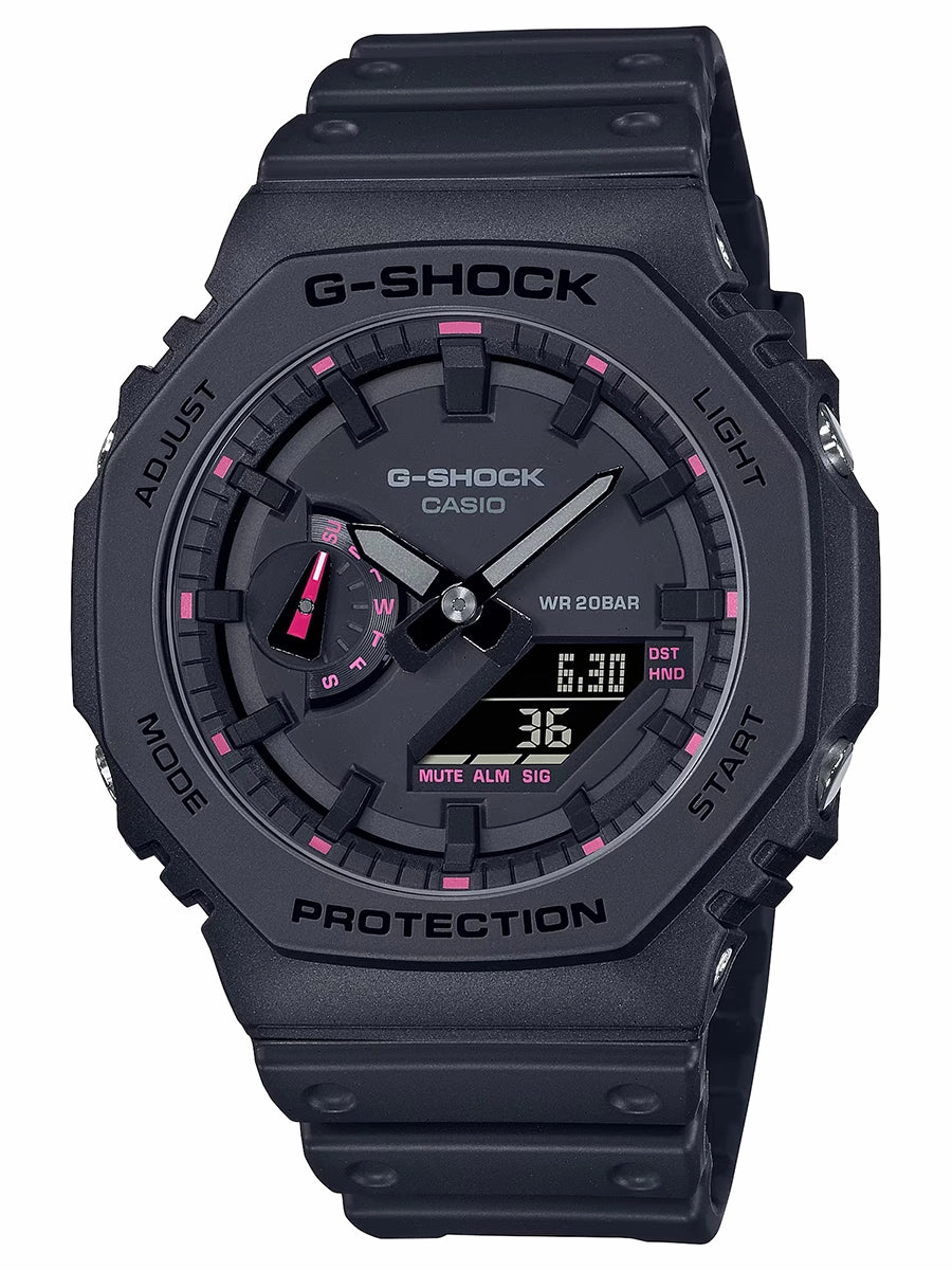 Casio G-Shock x BCRF Battling Breast Cancer Black Mens Watch GA2100P-1A