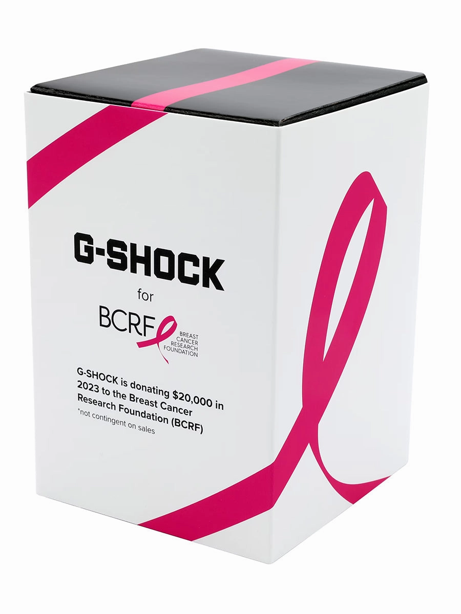 Casio G-Shock x BCRF Battling Breast Cancer Black Mens Watch GA2100P-1A