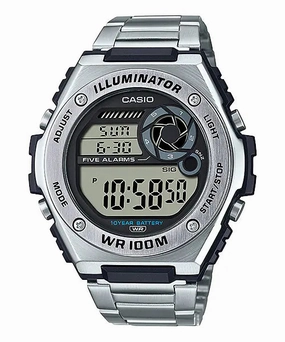 Casio Illuminator Youth Dual Time Watch MWD100HD-1A