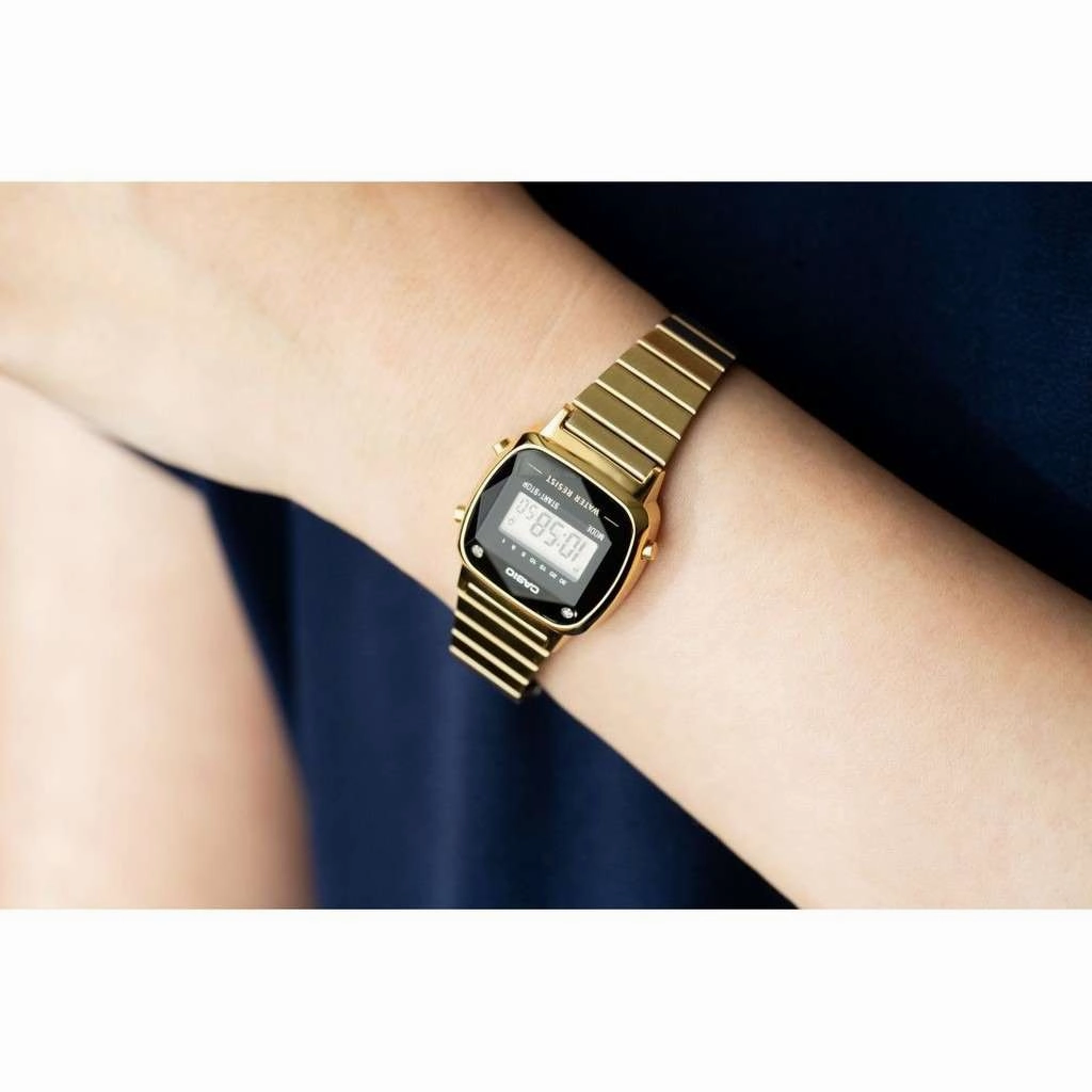 Casio LA670WGAD-1DF Gold Stainless Watch for Women