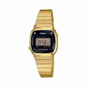 Casio LA670WGAD-1DF Gold Stainless Watch for Women