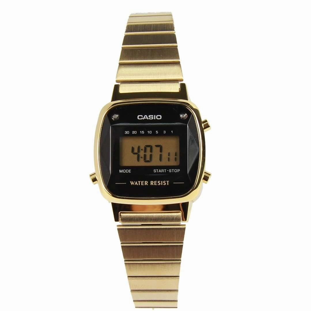 Casio LA670WGAD-1DF Gold Stainless Watch for Women