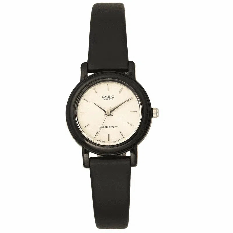 Casio LQ-139EMV-9ALDF Black Resin Watch for Women
