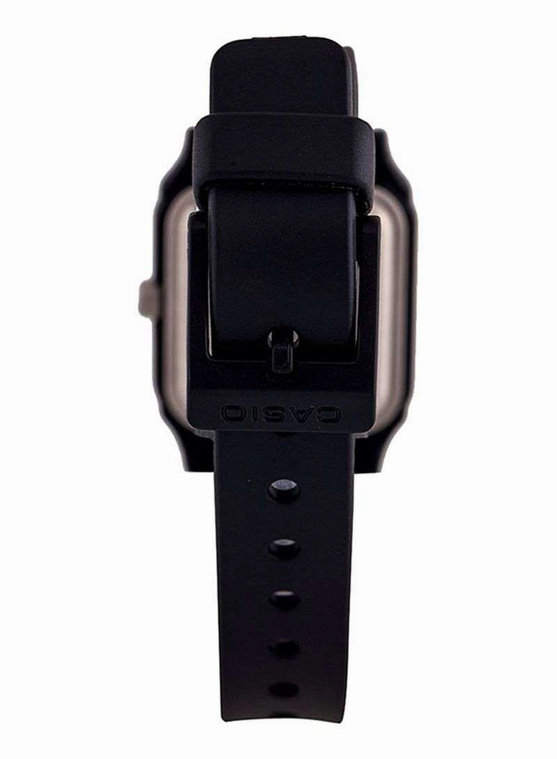 Casio LQ-142-1EDF Black Rubber Strap Watch for Women