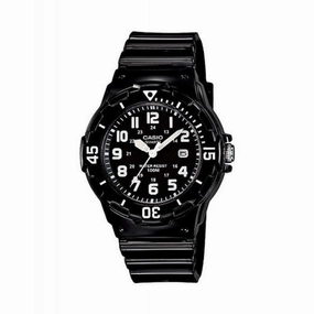 Casio LRW-200H-1B Black Resin Strap Watch for Women