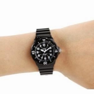 Casio LRW-200H-1B Black Resin Strap Watch for Women