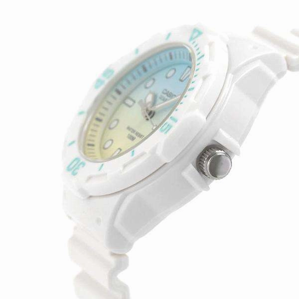 Casio LRW-200H-2E2VDF White Resin Strap Watch for Women