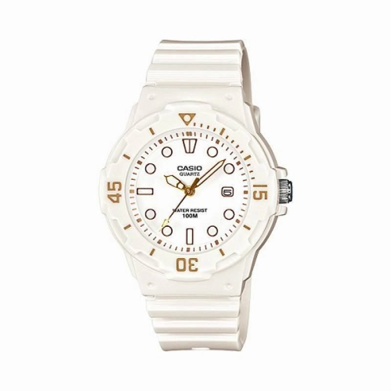 Casio LRW-200H-7E2 White Resin Strap Watch for Women