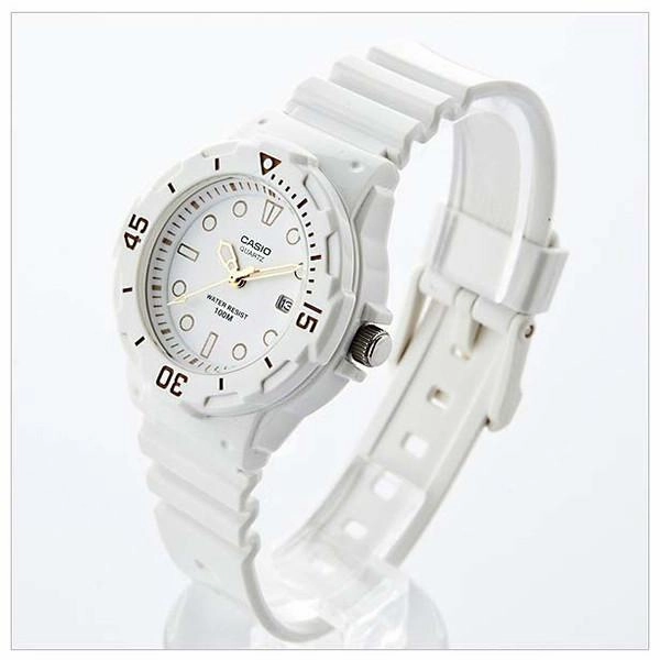 Casio LRW-200H-7E2 White Resin Strap Watch for Women