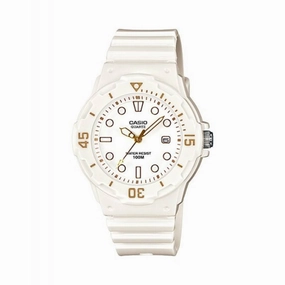 Casio LRW-200H-7E2 White Resin Strap Watch for Women