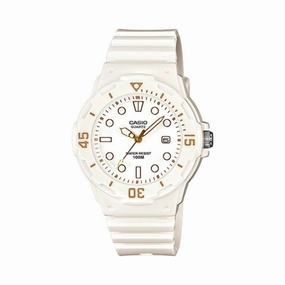 Casio LRW-200H-7E2 White Resin Strap Watch for Women