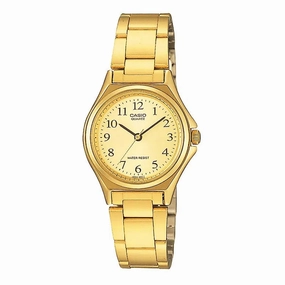 Casio LTP-1130N-9B Gold Plated Watch for Women