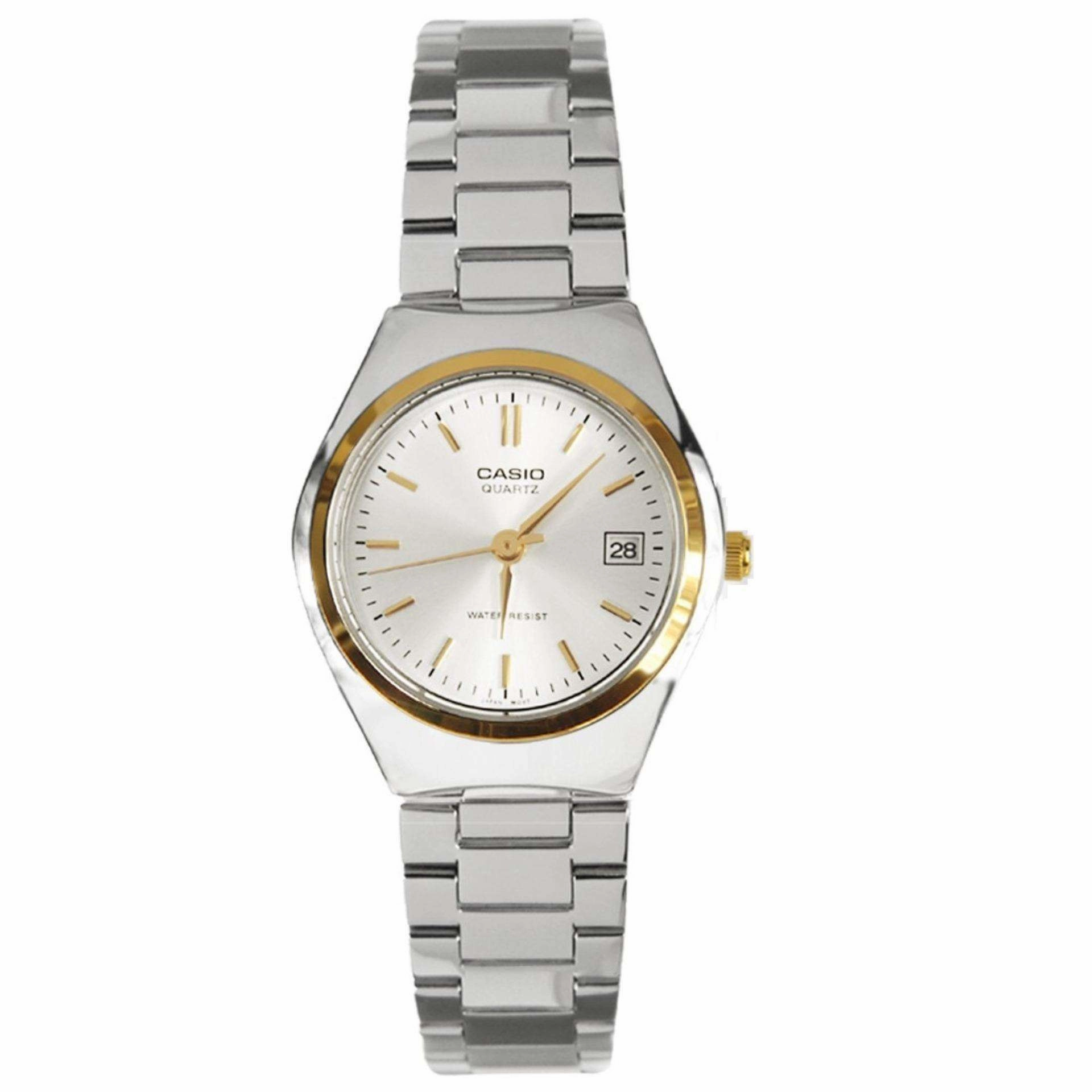 Casio LTP-1170G-7A Silver Stainless Steel Strap Watch for Women