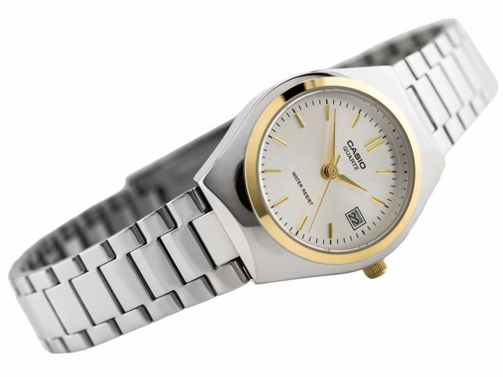 Casio LTP-1170G-7A Silver Stainless Steel Strap Watch for Women