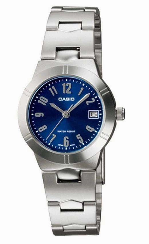 Casio LTP-1241D-2A2 Silver Stainless Watch for Women