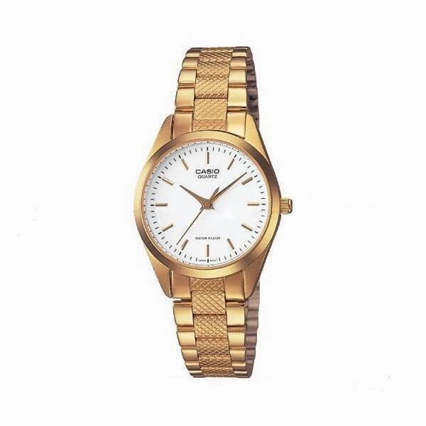 Casio LTP-1274G-7A Gold Plated Stainless Steel Watch for Women