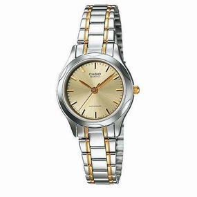 Casio LTP-1275SG-9ADF Two Tone Stainless Steel Watch for Women