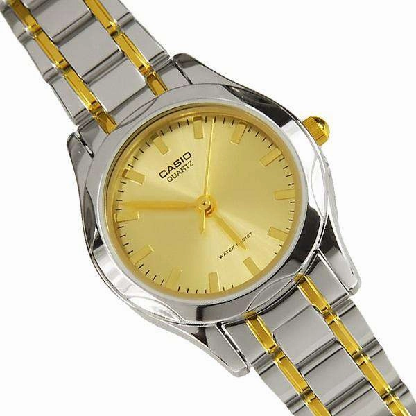 Casio LTP-1275SG-9ADF Two Tone Stainless Steel Watch for Women
