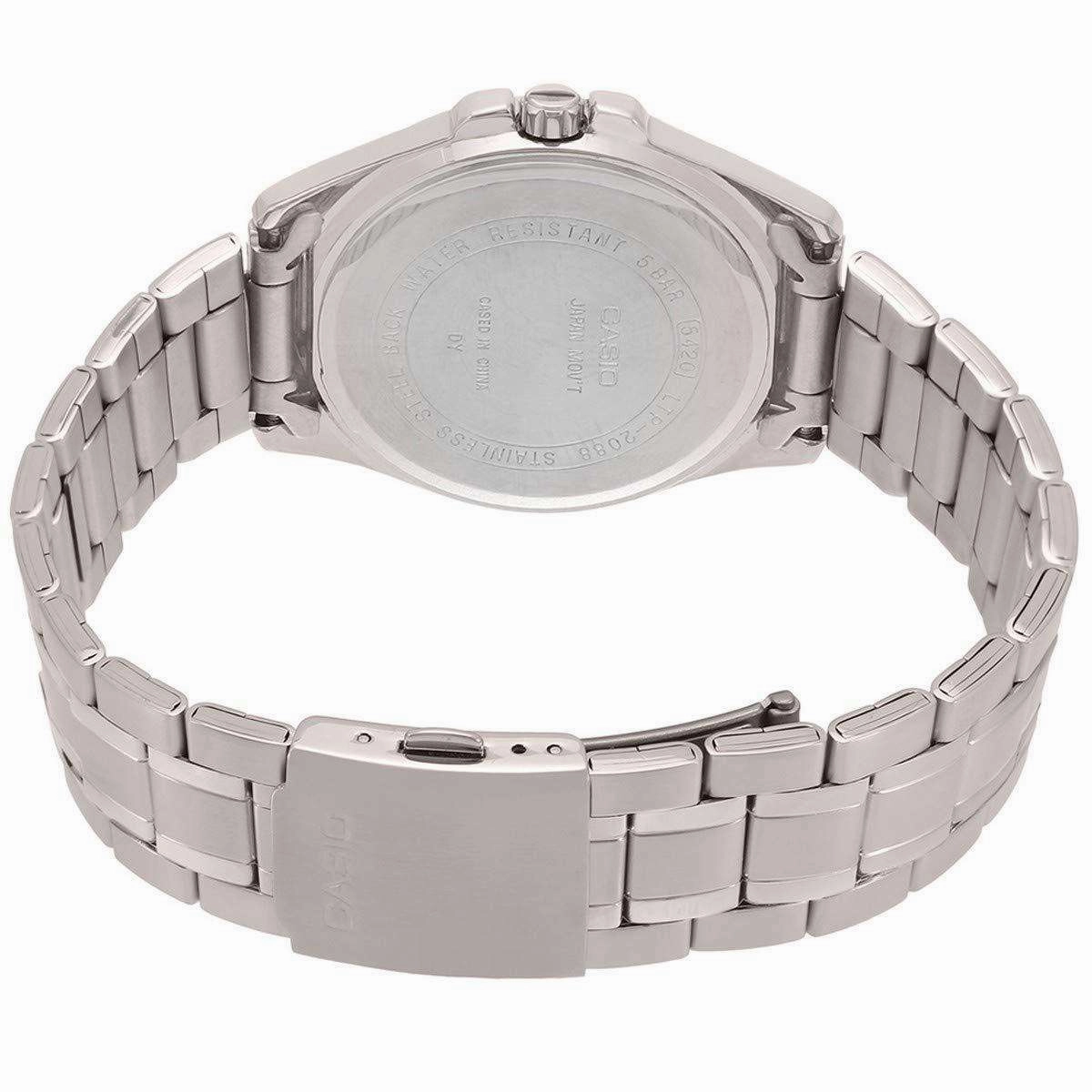 Casio LTP-2088D-4A Silver Stainless Watch for Women