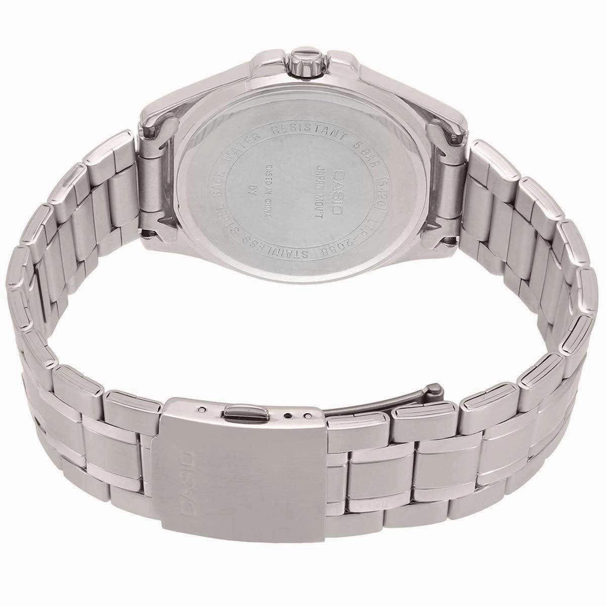 Casio LTP-2088D-4A Silver Stainless Watch for Women