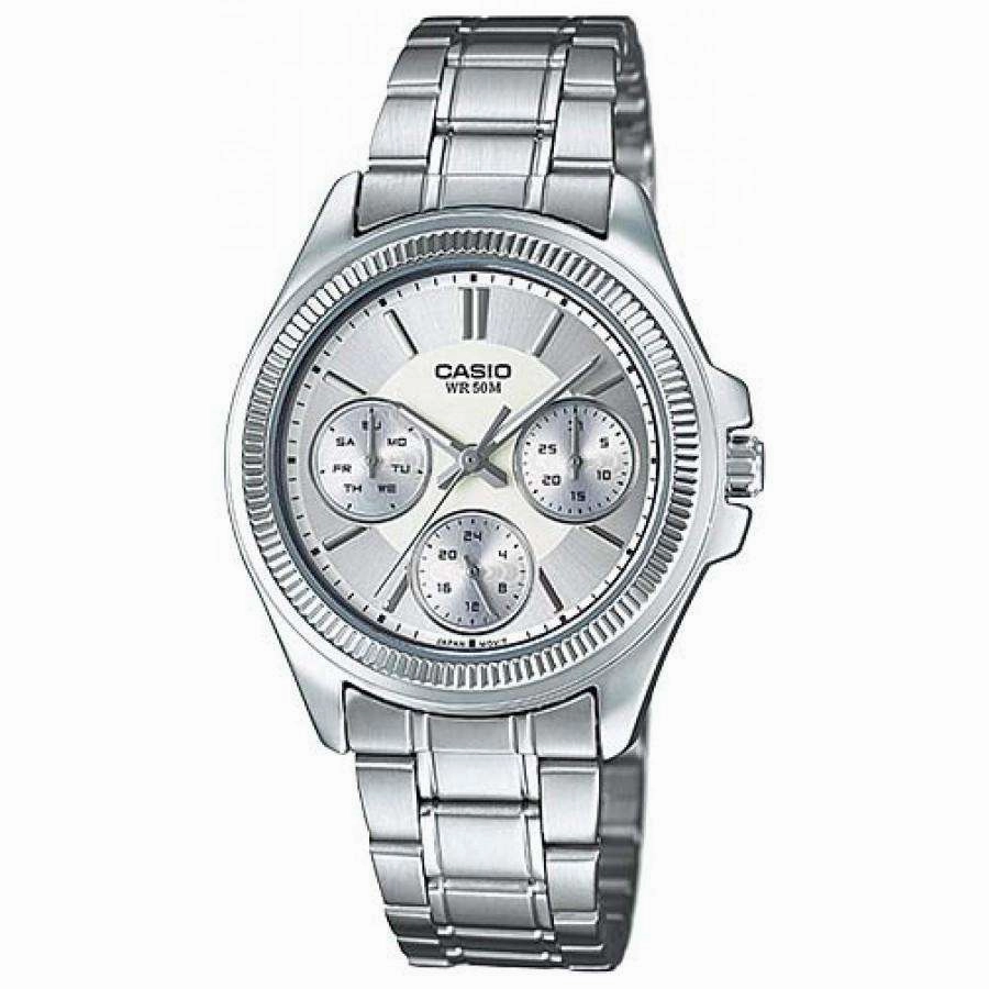 Casio LTP-2088D-7A Silver Stainless Watch for Women