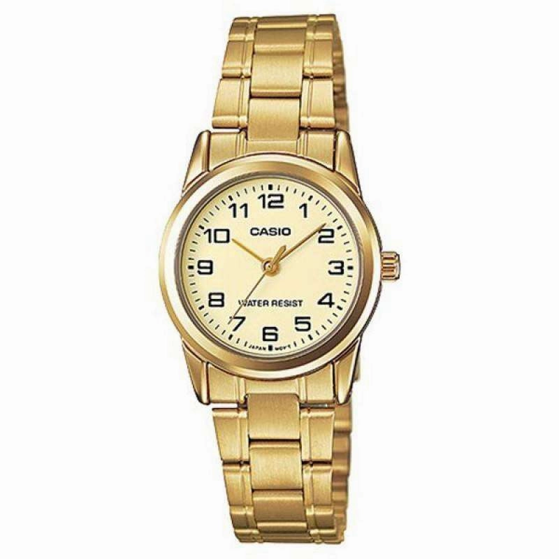 Casio LTP-V001G-9B Gold Plated Watch for Women