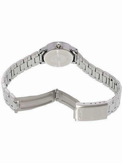 Casio LTP-V002D-4B Silver Stainless Steel Strap Watch for Women