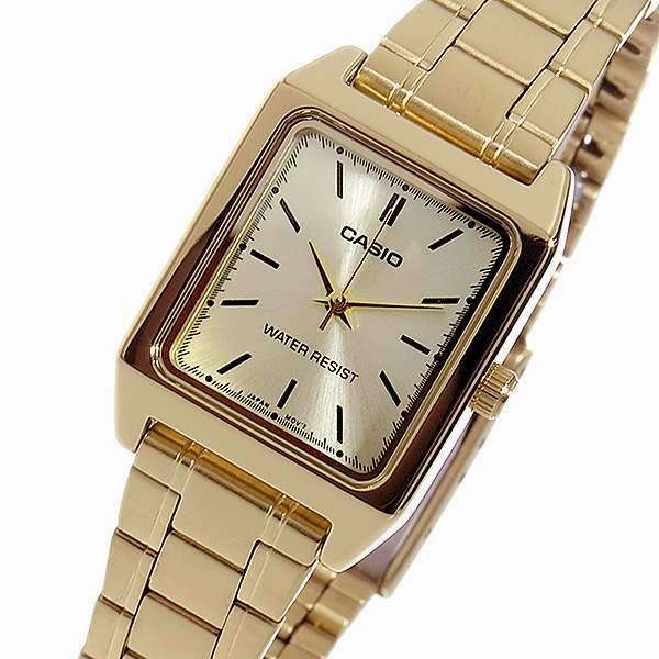 Casio LTP-V007G-9E Gold Stainless Watch for Women