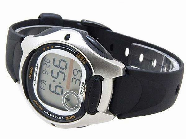 Casio LW-200-1AVDF Black Resin Strap Watch for Women