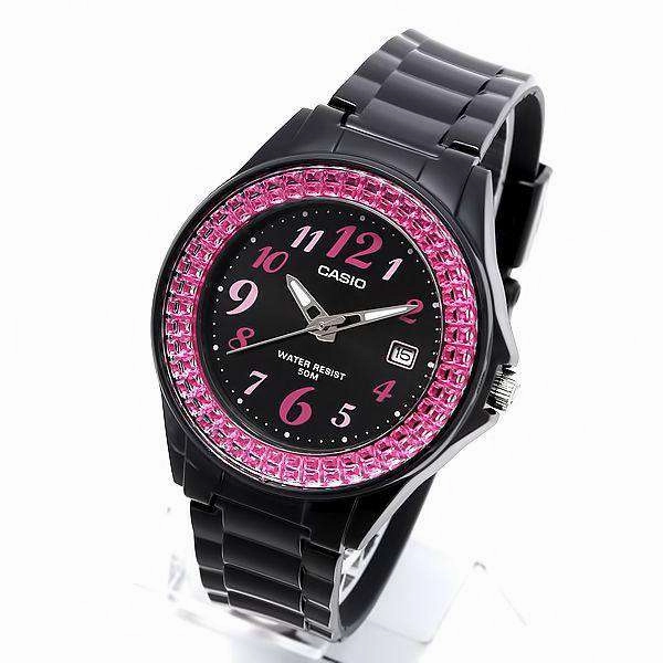 Casio LX-500H-1B Black Resin Watch For Women