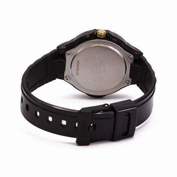 Casio LX-S700H-1B Solar Analog Black Resin Strap Watch for Women