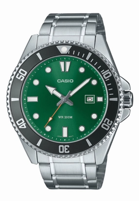 Casio MDV-107D-3A2 Analog Stainless Steel Strap Watch For Men