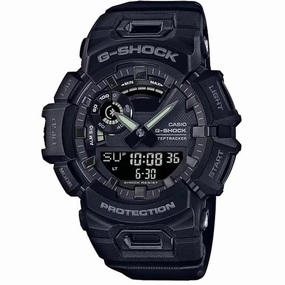 Casio Men's Watch - G-Shock Move World Timer Black Analog Digital Dial | GBA900-1A