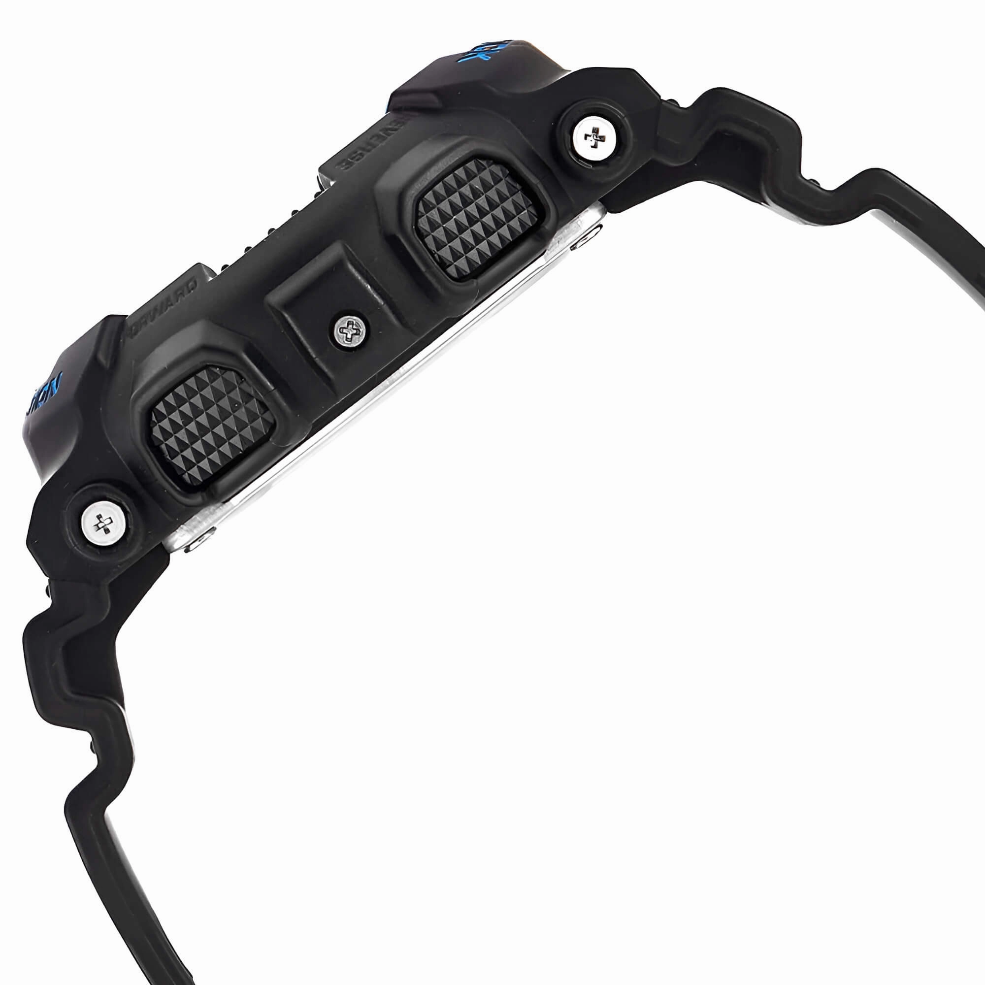 Casio Men's World Time Watch - G-Shock Alarm Dive Ana-Digi Black Dial | GA100CB-1A