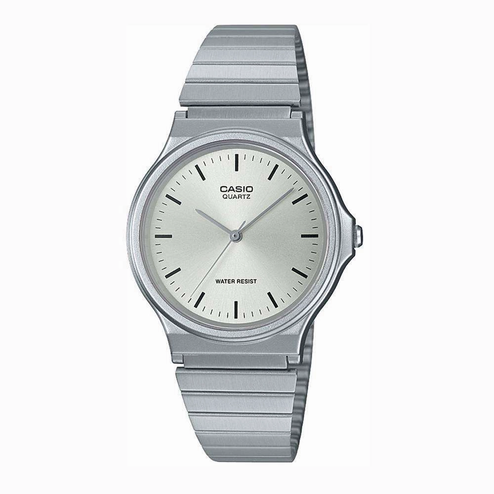 Casio MQ-24D-7EDF Stainless Steel Strap Watch for Men