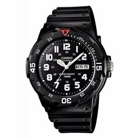 Casio MRW-200H-1B Black Resin Strap Watch For Men