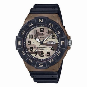Casio MRW-220HCM-5BVDF Brown Resin Watch for Men