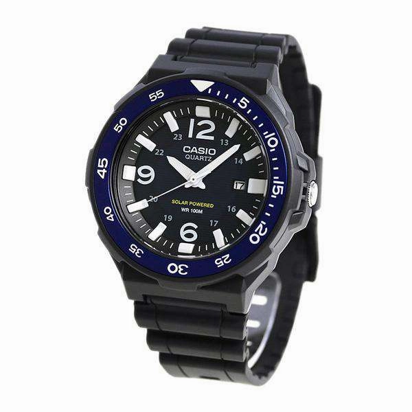 Casio MRW-S310H-2B Analog Black Resin Strap Watch for Men