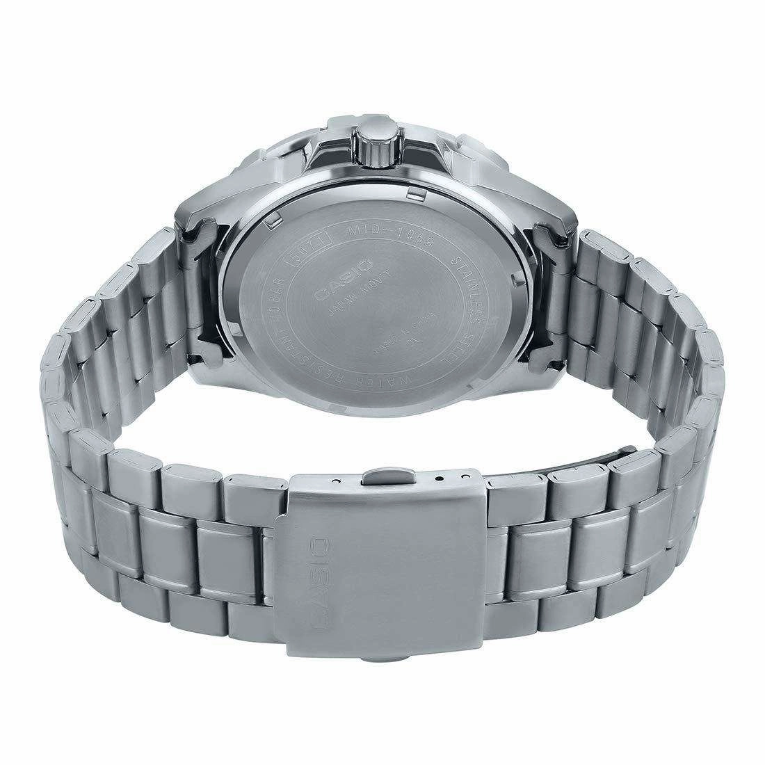 Casio MTD-1069D-1A2VDF Stainless Steel  Strap Watch for Men
