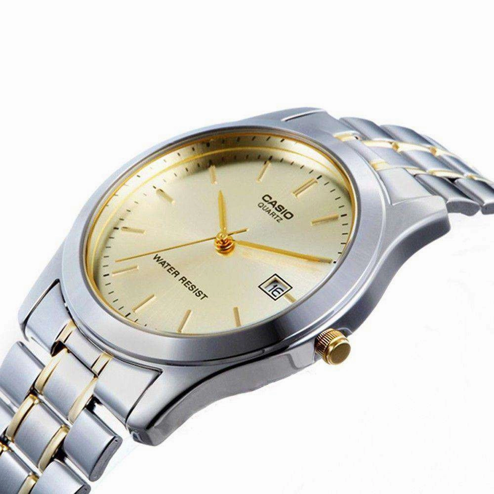 Casio MTP-1141G-9ARDF Two Tone Stainless Steel Strap Watch for Men