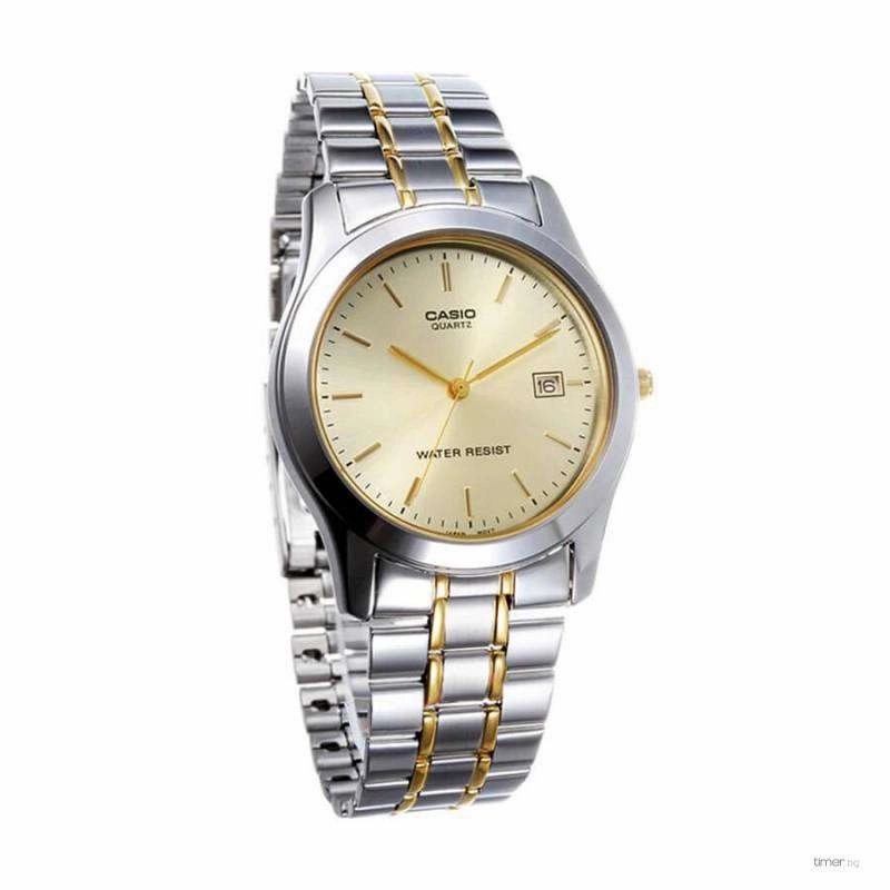 Casio MTP-1141G-9ARDF Two Tone Stainless Steel Strap Watch for Men