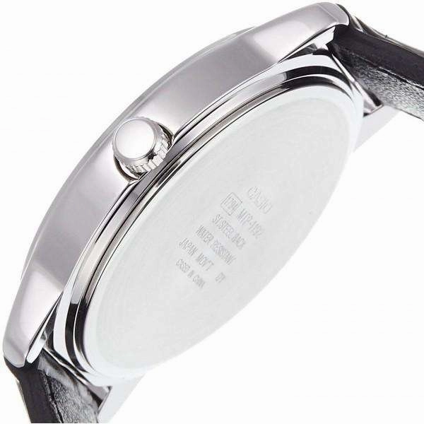Casio MTP-1192E-1ADF Black Leather Strap Watch for Men