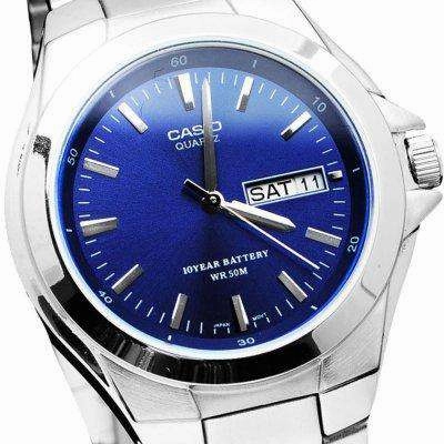 Casio MTP-1228D-2AVDF Silver Stainless Steel Strap Watch for Men